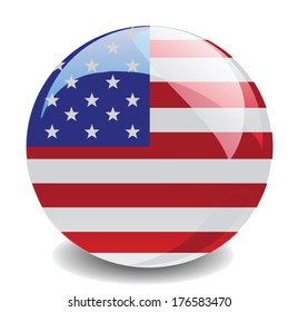 United States Flag vector