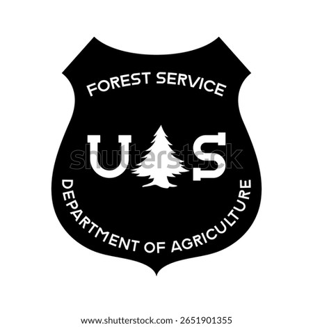United States Forest Service Official Shield Logo