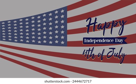 United States happy independence day banner for commerical purpose