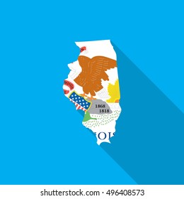 A United States Illustration of Illinois