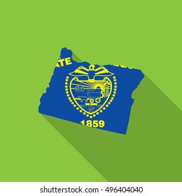 A United States Illustration of Oregon