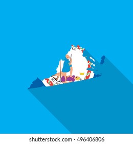 A United States Illustration of Virginia