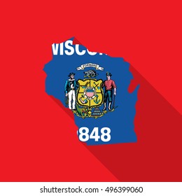 A United States Illustration of Wisconsin