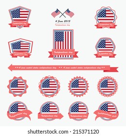 united states independence day 2015 labels 