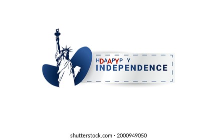 United States Independence Day, 4th of July American Freedom, suitable for backgrounds, t-shirts, clothes, posters, banners and others