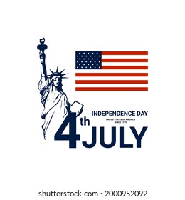 Día de la Independencia de Estados Unidos, 4 de julio Libertad Americana, adecuado para antecedentes, camisetas, ropa, afiches, pancartas y otros