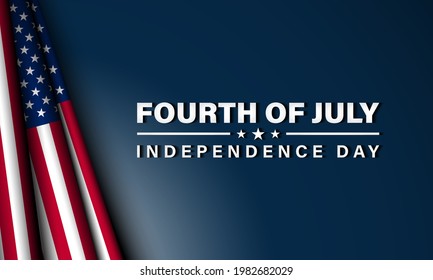 United States Independence Day Background Design Stock Vector (Royalty ...