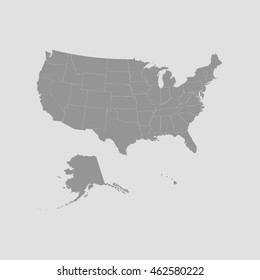 United States map