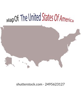 United States Map Eps, All 50 States Outline USA Map Eps, Commercial Digital Eps Instant Download for Cricut or Silhouette	
