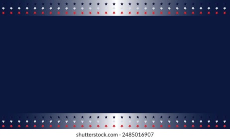 united states national flag isolated for memorial day background space area