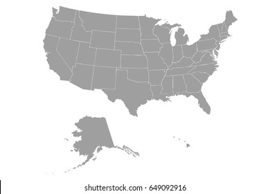 United States national map
