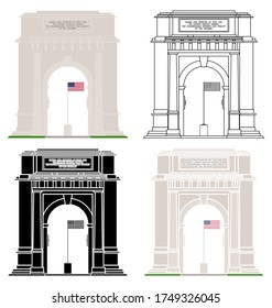 The United States National Memorial Arch