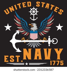 United states navy est.1775 United states navy est.1775