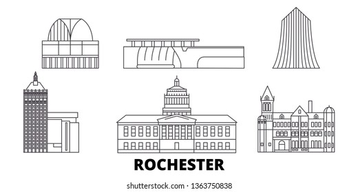 94 Rochester Downtown Stock Vectors, Images & Vector Art | Shutterstock