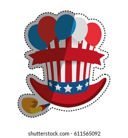 United states patriotic emblem