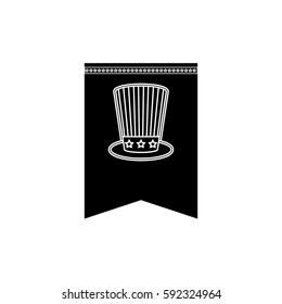 United States patriotic symbol icon vector illustration graphic design