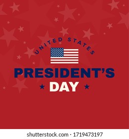 United States presidential elections poster. Elections 2020 - Vector