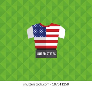 UNITED STATES Sports Uniform 