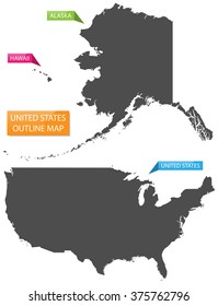 united states usa map