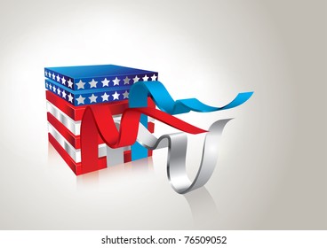 United States Vector cube