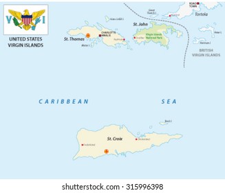 2,907 Virgin islands map Images, Stock Photos & Vectors | Shutterstock