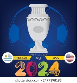 Estados Unidos vs Uruguay Plantilla América 2024