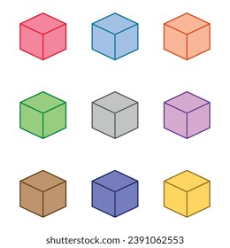 Units represent ones. Learning about base ten blocks. Flats longs squares in mathematics. Scientific resources for teachers and students. Vector illustration.