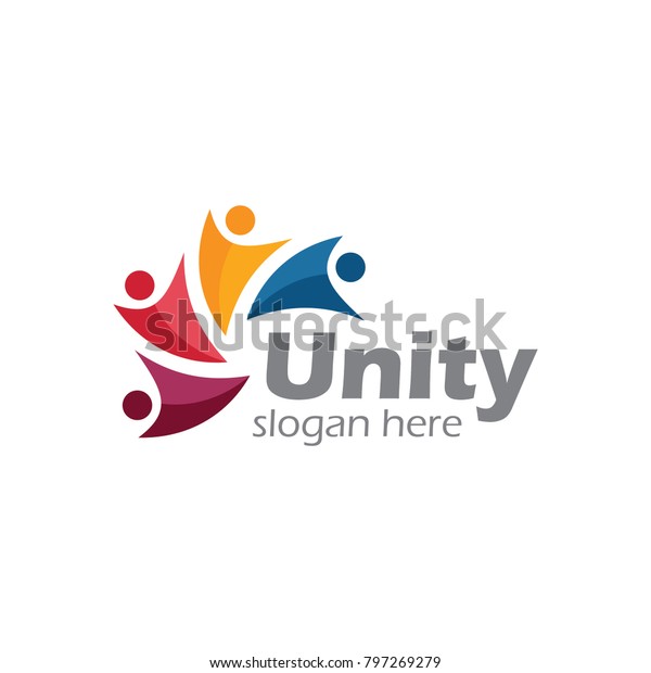 Unityビジネスロゴ のベクター画像素材 ロイヤリティフリー