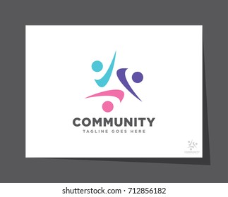 unity community logo icon vector template