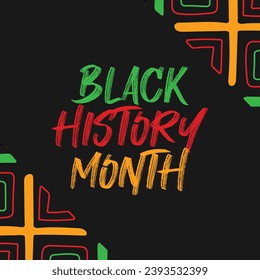 Unity in Diversity: Celebrating African Heritage in 2024 - Black History Month Poster