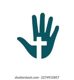 Unity Hands - Christianity vector
