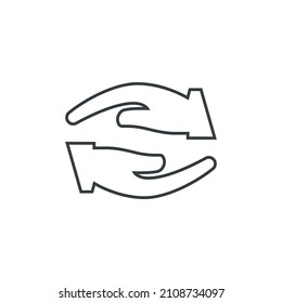 Unity icon, vector unity icon, vector illustration