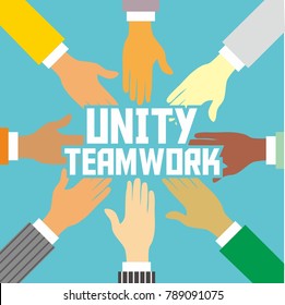Unity Illustration Vector