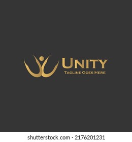 Unity Logo Design Template Community Logo Stock Vector (Royalty Free ...
