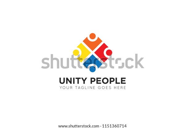 Unity Logo Icon Symbol Template Stock Vector (Royalty Free) 1151360714 ...