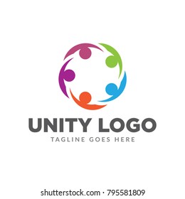 Unity Logo Icon Vector Template