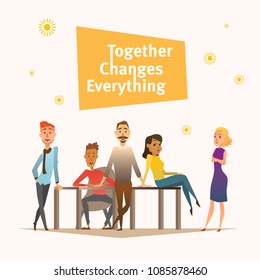 Unity On Team Work With Diversity