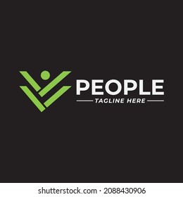 unity people care logo icon vector template.