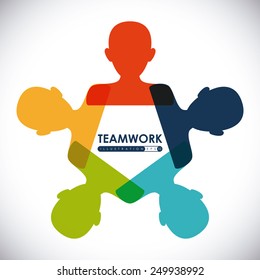 unity people design, vector illustration eps10 graphic 