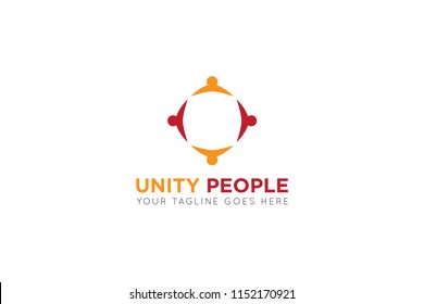 unity people logo, icon, symbol