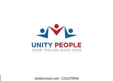 unity people logo, icon, symbol