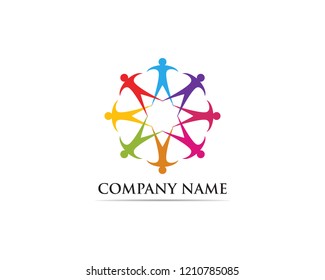 Unity people logo and symbol