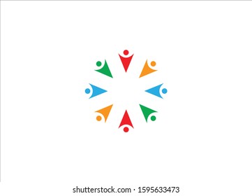 unity  vector icon illustration design template