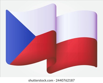 bandera universal en 3d ondeando en el viento símbolo nacional para el país y la región en el mundo