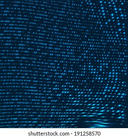 universal abstract background with light mosaic in shades of blue. Without clipping mask