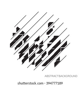 Universal abstract geometric background. 