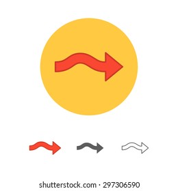 universal arrow icon