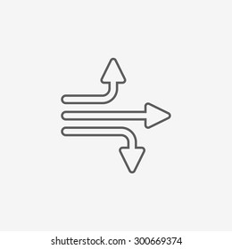 universal arrow icon