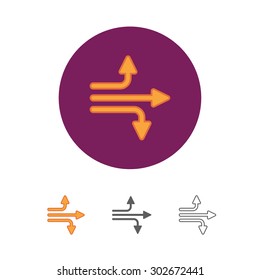 universal arrow icon