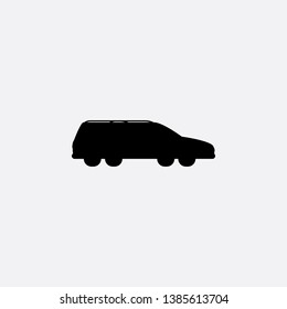 universal car icon sign signifier vector